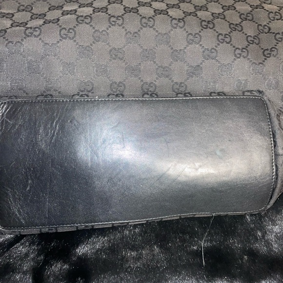 - Gucci GG canvas tote bag black style number 31243 - Picture 6 of 14